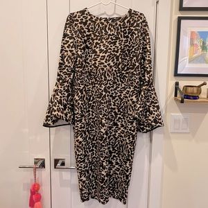Eloqui leopard print dress